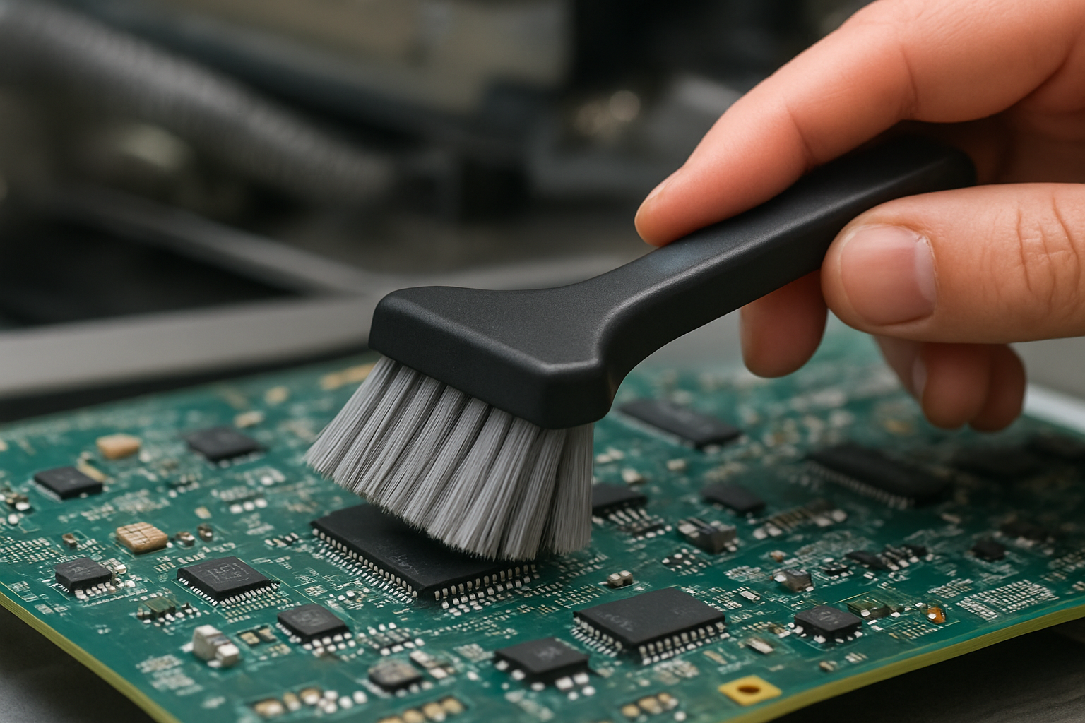 Static Control by Industrial Brush Suppliers in India
