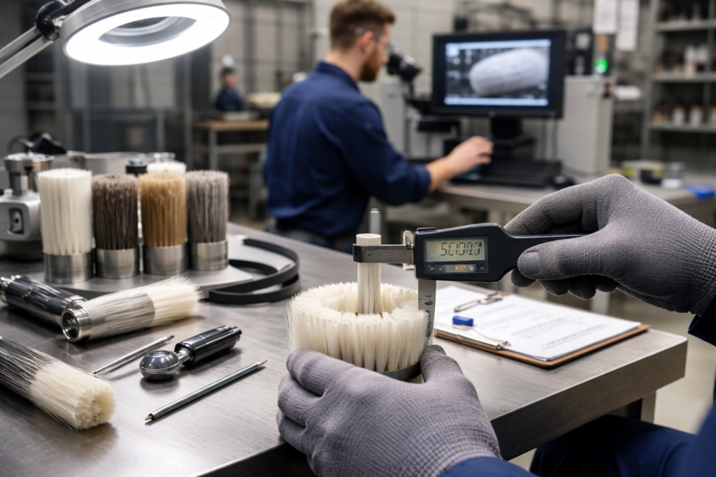 Aviva brushes - blog - Quality Control for Industrial Brush Manufacturers in India